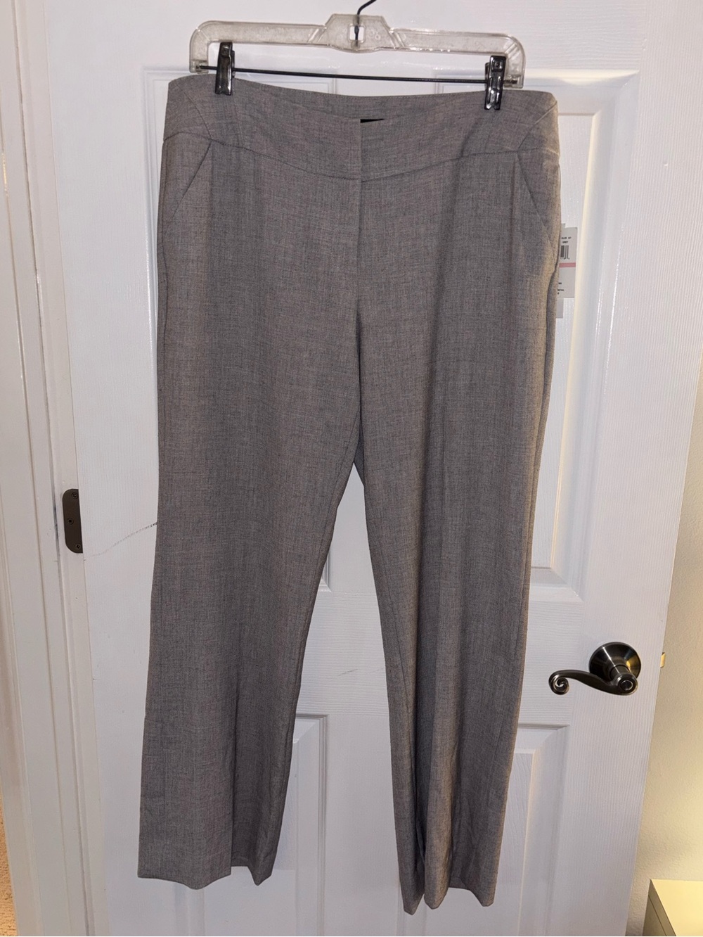 Gray Straight-Leg Trousers NWT